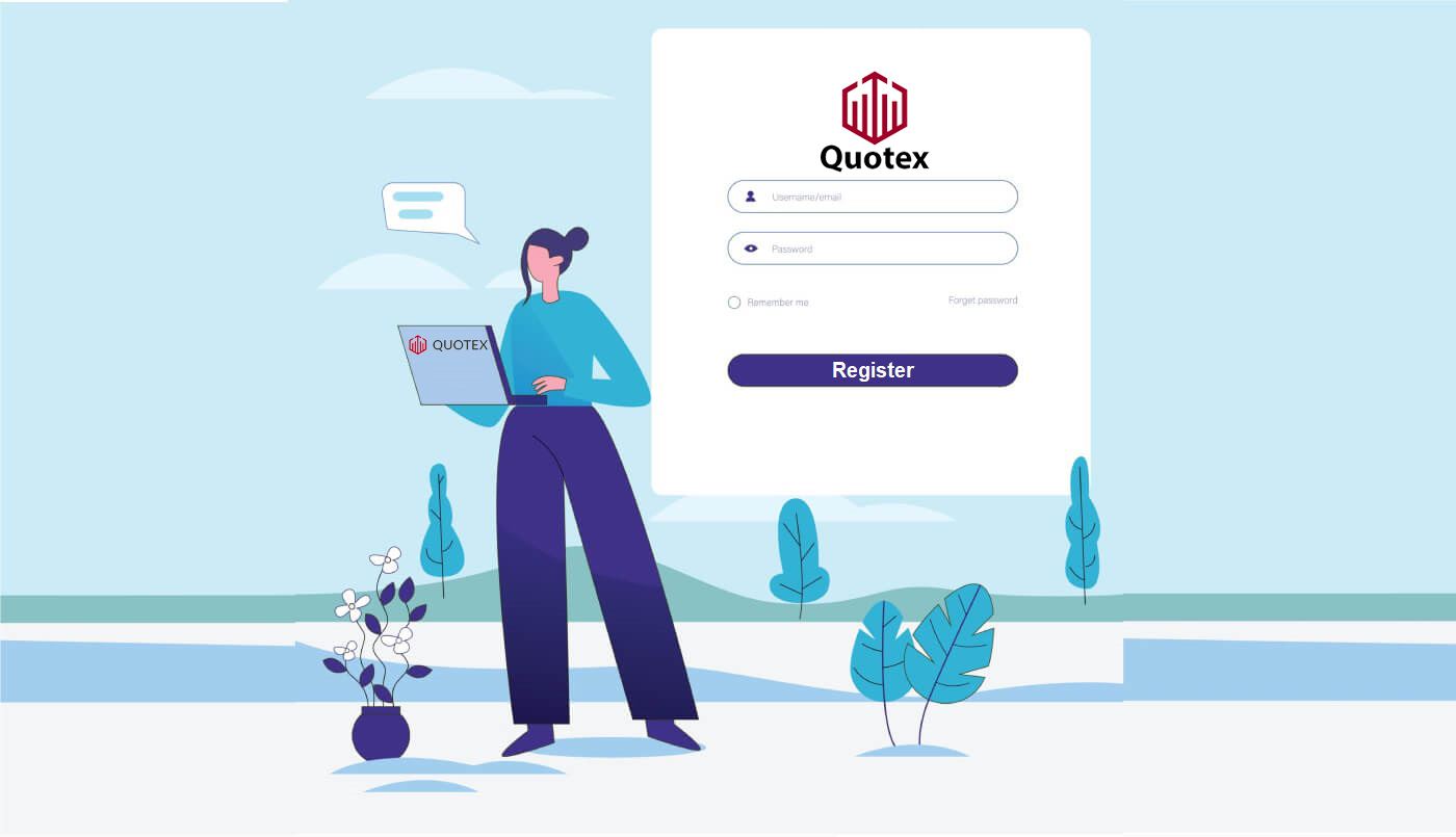 Como fazer login e verificar conta no Quotex