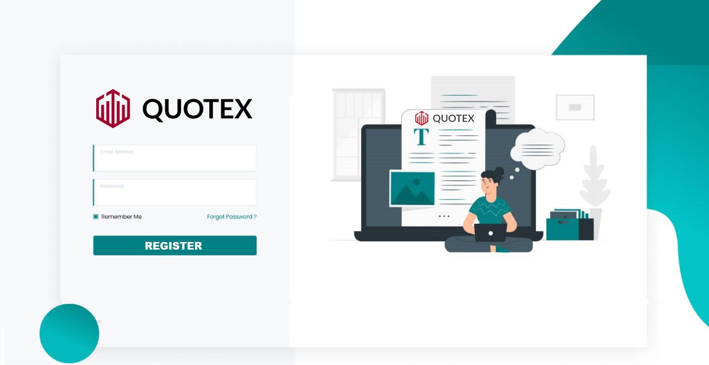 Como criar uma conta e registrar-se no Quotex